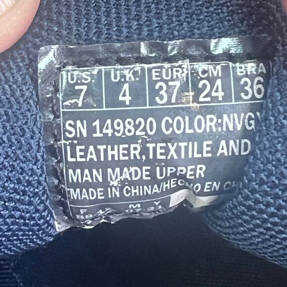 Skechers Women's Hillcrest Vast Adventure Navy/Grey Trail Sneakers Size 7 - Picture 10 of 11